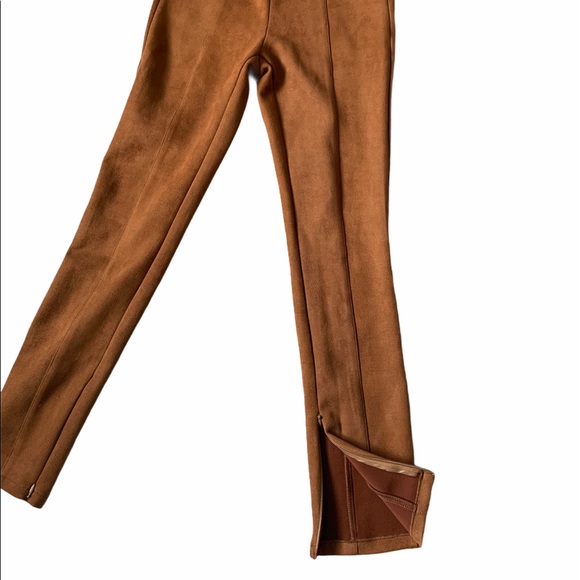 ANTHROPOLOGIE Faux Suede Leggings - Sz. 28 - Picture 6 of 8